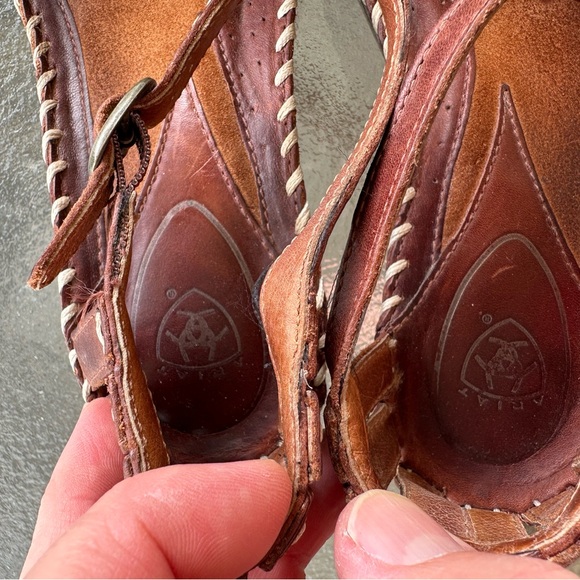 Ariat wedge sandal shalimar t-strap - Picture 6 of 7